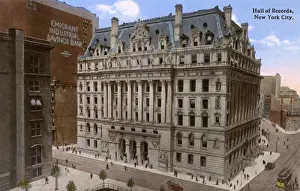 Chambers Prints: Hall of Records, New York City, USA