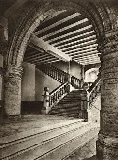 Beams Prints: Hall of the University, Louvain (Leuven), Belgium