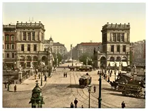 Alliance Prints: The Halle Gate and Belle Alliance Square, Berlin, Germany