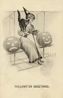 Halloween Gallery: Halloween / Girl / Cat / Pump