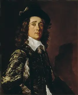 1666 Prints: HALS, Frans (1580-1666). Portrait of Jasper Schade