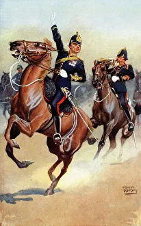 Nicknames Prints: Halt, Royal Field Artillery in Review Order
