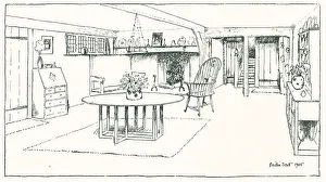 Halycon Cottage Living Room