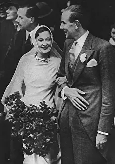 The Hambro - Beaton wedding, 1934