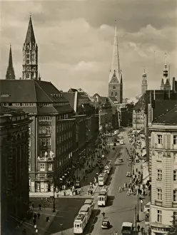 Hamburg, Germany - Monckebergstrasse