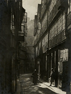 Images Dated 4th April 2016: Hamburg, Germany - street in the Old Town