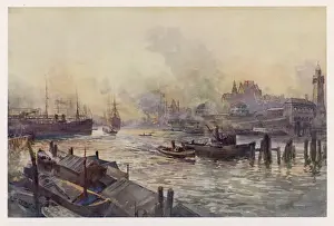 Hamburg / Mouth of Docks