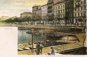 Hamburg, View of the Alterdamm