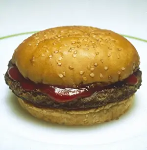 Tomato Prints: Hamburger & Ketchup