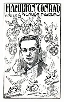 Pigeons Prints: Hamilton Conrad and His Wonder Pigeons Date: early 20th century