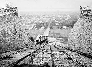 Wentworth Prints: The Hamilton Incline Railway also known as