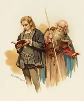 Hamlet Prints: Hamlet and Polonius