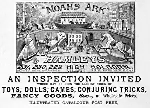 Located Prints: HAMLEYs ADVERT 1894