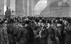 Bankruptcy Prints: Hammered Bankrupt 1874