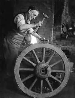 Tyre Prints: Hammering a Wheel