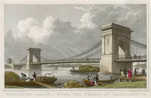 1828 Collection: Hammersmith Bridge C1828