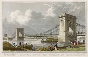 Images Dated 21st February 2008: Hammersmith Bridge C1828
