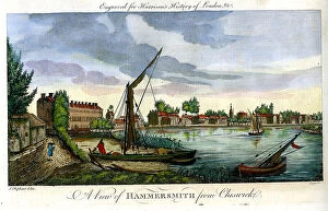 Topographical Collection: Hammersmith From Chiswick
