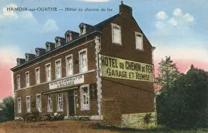 Chemin Prints: Hamoir-sur-Ourthe, France - Railway Hotel