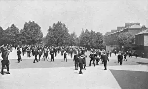 Playground Prints: Hampstead Orphan Working School - Playground