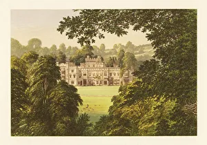 Conservatory Prints: Hampton Court Castle, Herefordshire, England