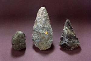 Pebble Gallery: Hand-axes & pebble tool