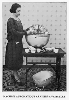 Tasks Prints: Hand-Driven Dish Washer