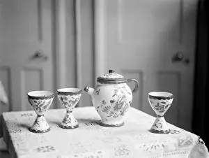 Hand Painted Tea Service