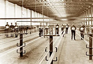 Hand spinning rope, The Belfast Ropework Company Ltd