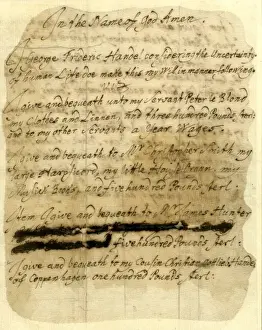 Will of Handel