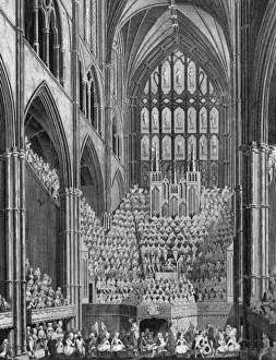 Handel Gallery: HANDEL COMMEMORATION, Westminster Abbey