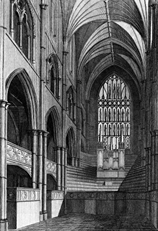 Images Dated 22nd February 2011: The Handel Commemoration, Westminster Abbey, 1784