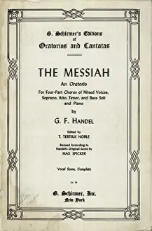 HANDEL, George Frideric (1685-1759). German Baroque