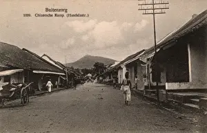 Commercial Prints: Handelsstraat, Chinatown, Buitenzorg, West Java, Indonesia