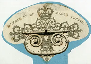 Handle of Queen Mary II's coffin