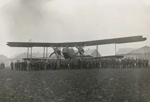 Propellers Prints: Handley Page biplane, O / 400 bomber, WW1
