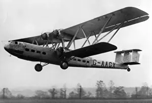Handley Page HP42E G-aGX Hannibal during an early test