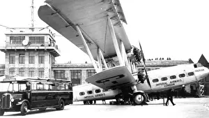 Handley Prints: Handley Page HP42E G-aVE Hadrian of Imperial Airways