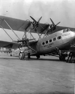 Handley Page HP42W G-aXE Hengist at Croydon