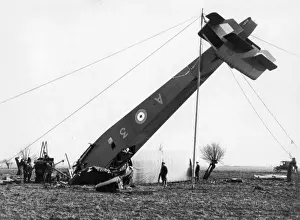 Handley Page O / 100 3121 following a crash