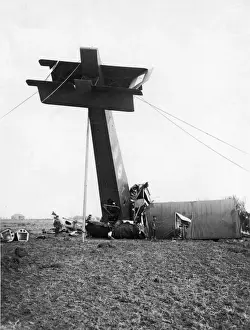 Handley Page O / 100 3121 following a crash