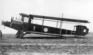 Handley Page O / 400 D9703 with folded wings