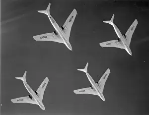 Four Prints: Four Handley Page Victor B1s XH588 XH589 XH591 and XH592
