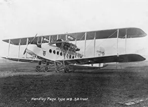 Air Liner Gallery: Handley Page W8 biplane airliner