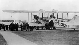 Handley Page W8B (aft) (running-up)