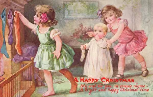 Bowley Prints: Hanging up the Xmas Stocking