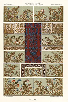 Dufour Prints: Hangings, embroidery and damaskeening, 17th century