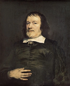 Adriaen Gallery: HANNEMAN, Adriaen (1604-1671). Portrait of a