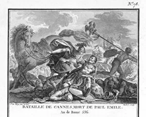 Romans Collection: Hannibal winning Battle of Cannae