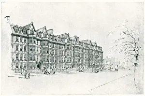 Mansions Prints: Hanover Gate Mansions, Regent's Park